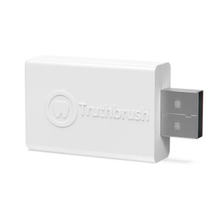 white pendrive hub front