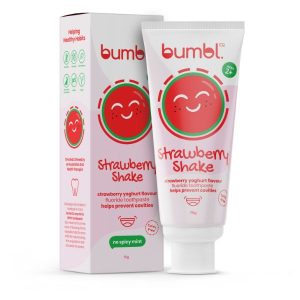 Bumble toothpaste strawberry shake