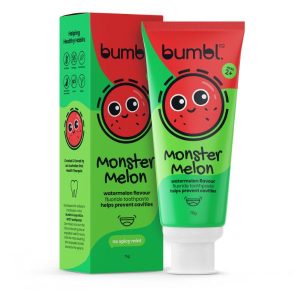 Bumble toothpaste monster melon