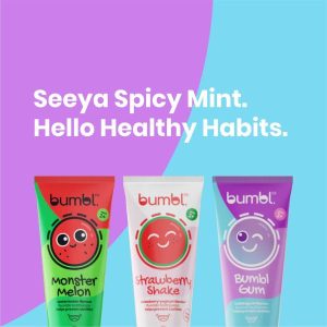 Bumble trio toothpaste