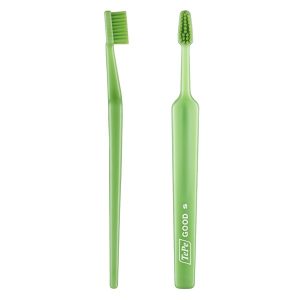 green toothbrush