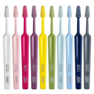 range of all colours toothbrushes